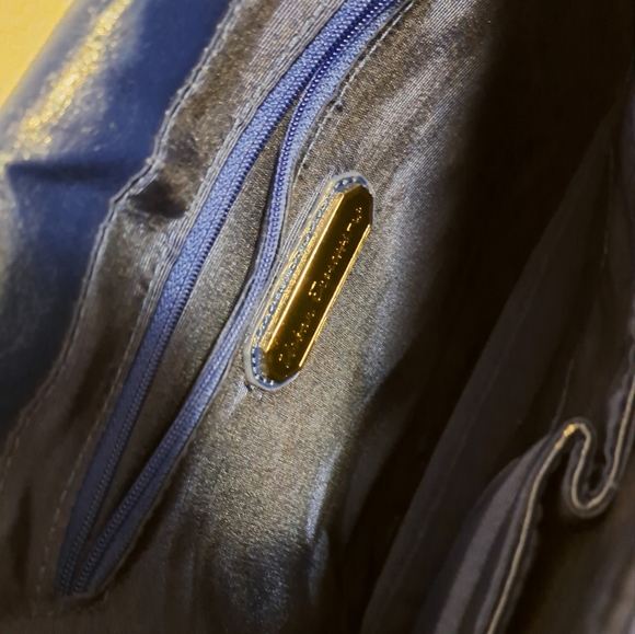 Blue clutch/crossbody purse - Picture 5 of 6